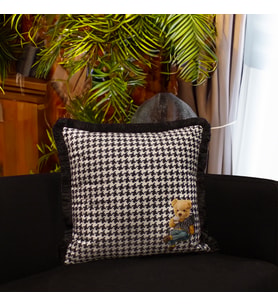 Adawall Home Kazayağı Picniker Teddy Dekoratif Kırlent