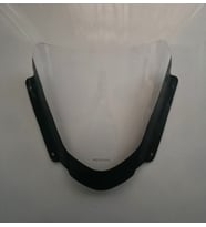 MOTOCAM Suzuki Burgman 400 Ön Cam 2017-2026 Model 38cm Şeffaf Renkli 4mm KISA SPORTİF