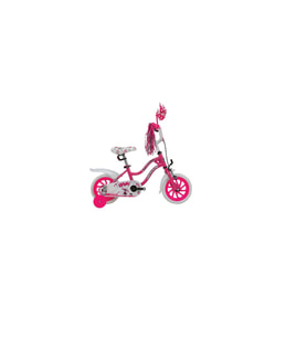 Happy 12" Jant 19cm Kadro Pembe Çocuk Bisikleti (Siyah)