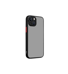 Apple İphone 13 Kılıf Montreal Silikon Kapak - Siyah