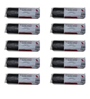 GNR Endüstriyel Jumbo Çöp Torbası Poşeti - 2 Kat - Siyah - 400 Gr. - 80x110 Cm. -10 Adetlik 10 Rulo