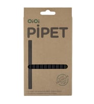 OiOi Silikon Pipet 10Lu Siyah (Karışık)
