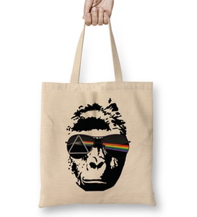 Dark Side Of The Gorilla Harambe Bez Çanta Uzun Saplı