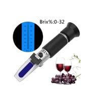 Yüksek Hassasiyetli Atc 0-32 Brix Refraktometre, Sıvı Ölçüm Aracı