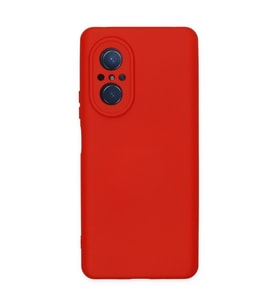Huawei Nova 9 Se Kılıf Nano İçi Kadife Silikon - Kırmızı