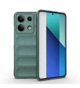 Xiaomi Redmi Note 13 4G Uyumlu Kılıf Esnek TPU Oyuklu Arka Yüzey Tasarımlı Zore Etnik Silikon Kapak