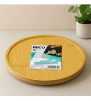 Bambu Yuvarlak Sunum Tepsisi 24.5 cm Ayaklı