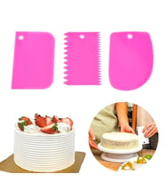 Pasta Hamur Şekillendirici Spatula Kesici Kazıyıcı Dekoratör Set (5343)