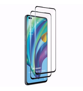 Microsonic Oppo Reno 4 Lite Crystal Seramik Nano Ekran Koruyucu Siyah (2 Adet)