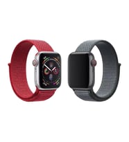 Apple Watch Uyumlu 2'li Hasır Kordon Seti