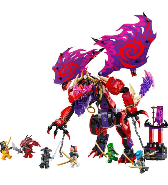 LEGO Ninjago 71832 Thunderfang Dragon of Chaos