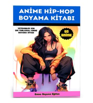 Anime HİP-HOP Boyama Kitabı