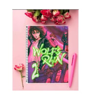 Wolf's Rain Anime Defter 1 Adet Özel Tasarım A4 Boyutu 21*29 Cm Telli Çizgili Defter