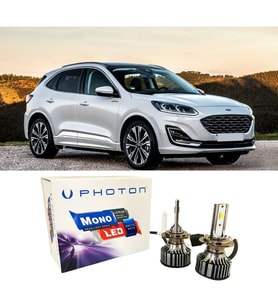Ford Kuga 3 Led Xenon Uzun Far Ampulü H9 Mono Yeni Seri Beyaz 2020+