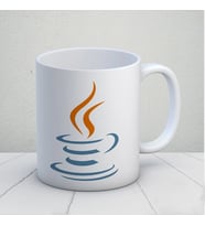 Java Tasarımlı Kupa Bardak (Çok Renkli)