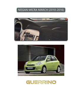 NİSSAN MİCRA MARCH 2010-2016TORPİDO KORUMA HALISI GRİ KENAR
