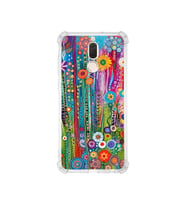 PrintiFy Huawei Mate 10lite ile Uyumlu Düşlerin Dansı Serisi Folklorik Bahçe Tasarımlı Uv Baskılı Köşe Korumalı Antişok Kılıf