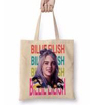 Billie Eilish 013 Bez Çanta Uzun Saplı