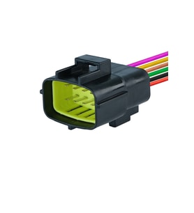 Mandallı Dişi Soket 10 Pin Kablolu