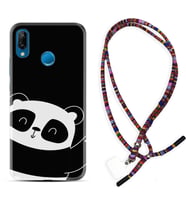 Huawei P20 Lite Mate 10 20 Lite Pro P40 Lite KılıfBoyun Asklı Rasta Silikon Bay Bay Panda 1784