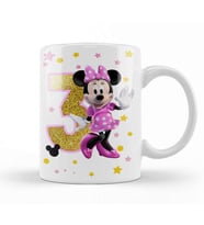 Mini Fare Minnie Mouse 3 Üç Yaş Hediyesi Kupa Bardak Porselen