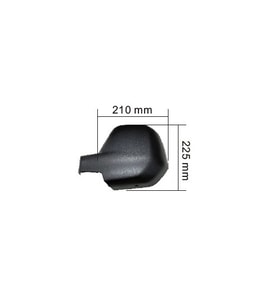 PEUGEOT PARTNER DIŞ AYNA KAPAĞI SİYAH SOL 08- PEJ11PR018 8152F4