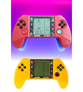 Taşınabilir Tetris Oyun Konsolu Renkli Retro Oyun Aleti Çocuklar İçin Eğlenceli Mini Konsol
