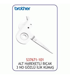 B980 Gözlü İlik 3 No Alt Hareketli Bıçak