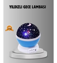 Çocuk Gece Lambası 6 Modlu Renkli Led Enerji Tasarruflu Masal Işığı