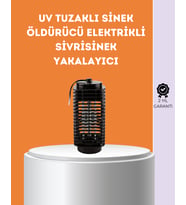 Kimyasal İçermeyen Uv Işıklı Böcek Sivrisinek Kapanı – Güvenli Kullanım