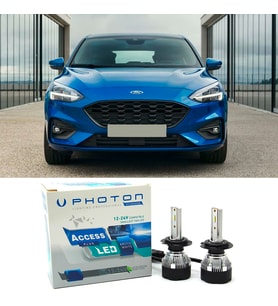 Ford Focus 4 Led Xenon Sis Farı Ampulü H8 Access Yeni Seri Beyaz 2019+