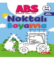 ABS 5-6 Yaş Noktalı Boyama