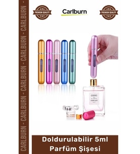 #ParfümŞişesi Şişesinden Doldurulabilir Taşınabilir Çanta İçi Mini Cep Parfüm Şişesi 5 Ml x 1 Adet
