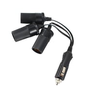Powermaster Çakmak Fiş Çoklayıcı 3 lü 1 Erkek 3 Dişi Oto Çakmaklık Çoğaltıcı Araç İçin