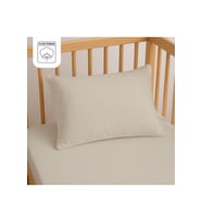 %100 Pamuk Bebek Yastık Kılıfı 35x45 cm (2 Adet) – Doğal & Yumuşak - Taş