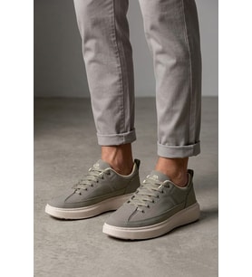Elit ASDKVENDY Erkek Klasik Sneaker Haki