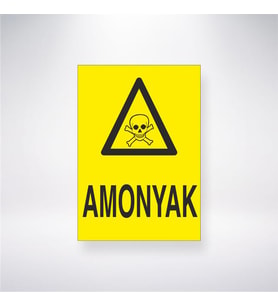 Amonyak 21x28 Arkası Yapışkanlı Levha