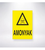 Amonyak 21x28 Arkası Yapışkanlı Levha