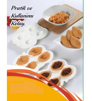 Pratik Içli Köfte Kalıbı Içli Köfte Aparatı - Içli Köfte Kalıbı İçli Köfte Aparatı Sert Plastik