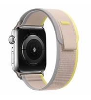Lexroo Watch 10 46mm KRD-77 Hasır Kordon - Beyaz-Sarı