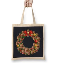 Jeremy Corbyn Labour Party Multiface Christmas Wreath Bez Çanta Uzun Saplı