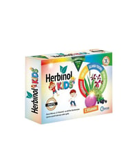 Herbinol Kids - Böğürtlen ve Çilek Aromalı Pastil 12li