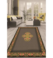 Dijital Kaymaz Taban Yıkanabilir Modern Renkli Salon Halısı Mutfak Halısı Yolluk ND-HT-1205 (Çok Renkli)