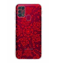 Samsung Galaxy M31  Kamera Korumalı Kapak Nostalji Desen Tasarımlı  Şeffaf  Kılıf
