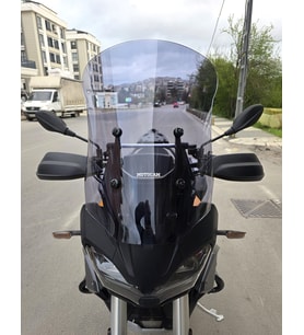 MOTOCAM Moto Guzzi Stelvio Ön Cam 2024-2026 Model 57cm Füme Renkli 4mm