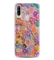 GM 20 Pro Kılıf HD Resim Baskılı Rengarenk Papatyalar StKd -060