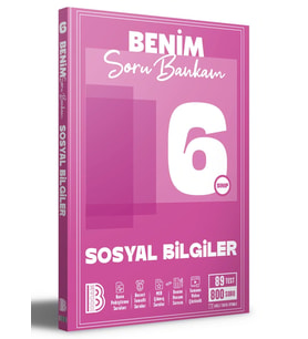 6. Sınıf Sosyal Bilgiler Soru Bankam Benim Hocam Yayınları