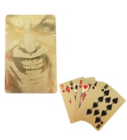 Gold Joker iskambil Kağıdı Pvc Su Geçirmez Oyun Kağıdı cin884sr