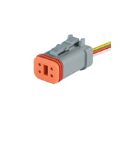 DT06-4S Erkek Konnektör 4 Pin Kablolu