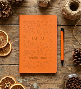 Kişiye Özel Hakem Defter  Hediyesi (Turuncu)